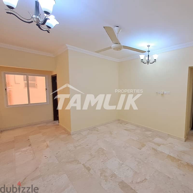 Huge Apartment for Rent in Al Ghubra North |REF 45YB 7