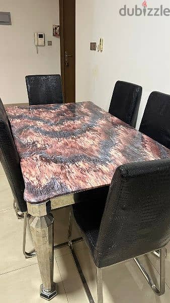 argent sale like new marbal table 0