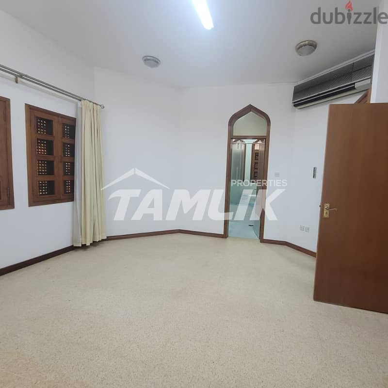 Great Standalone villa for Rent in Shatti Al Qurum| REF 21GA 2