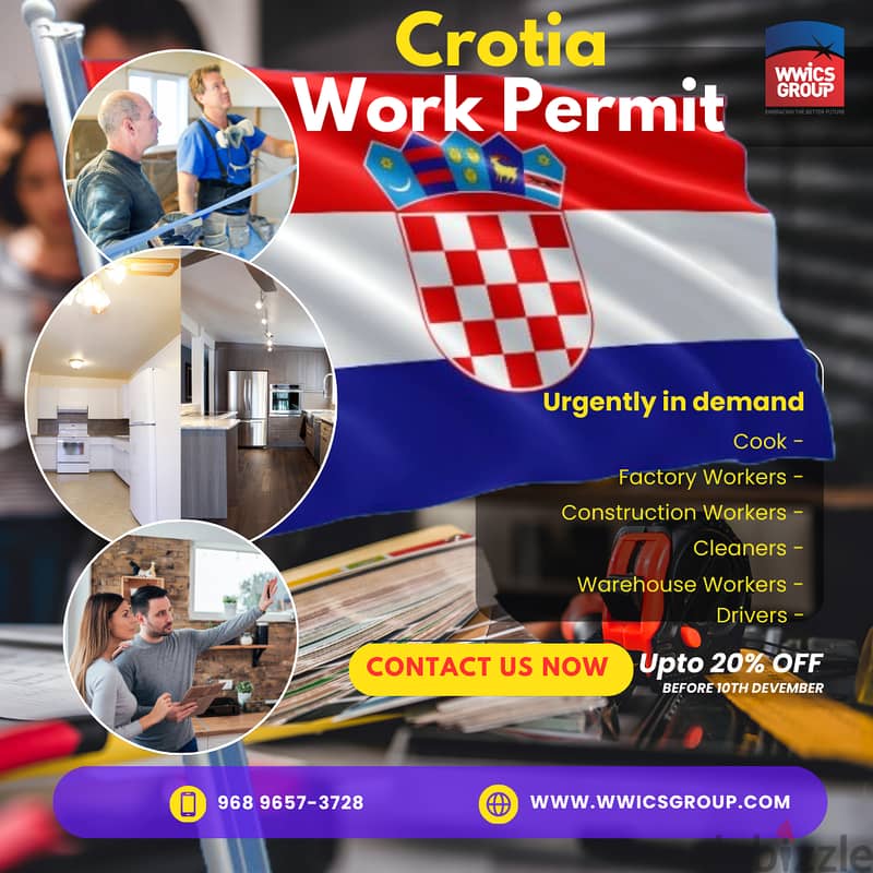 Europe Work Permit & Tourist Visa 0