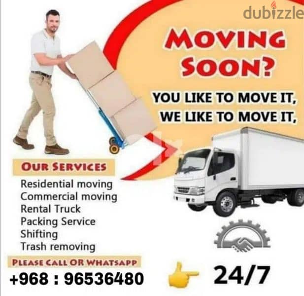 HOUSE MOVING & PACKING TRANSPORT SERVICE OMAN 0