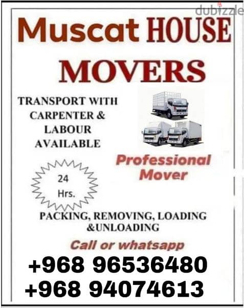 HOUSE MOVING & PACKING TRANSPORT SERVICE OMAN 0