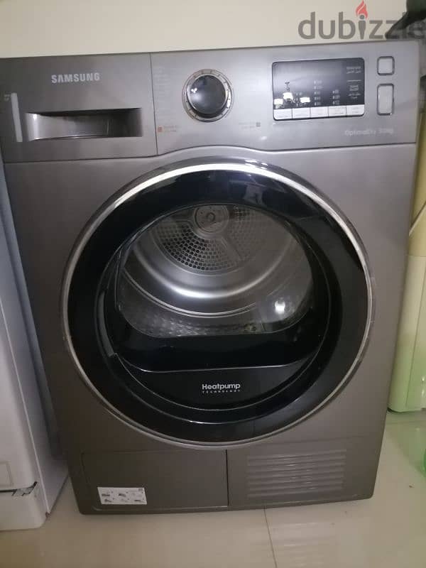 Samsung dryer optimal dry 9kg. new never used 0