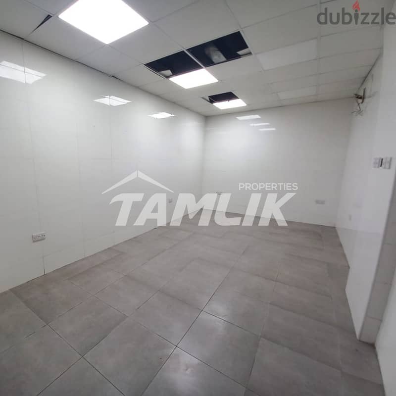 Showroom for Rent in Al Ghubra North |REF 612NB 3