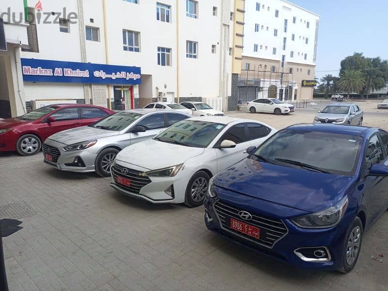 Gulf rent a car service& 08=OMR per day 16