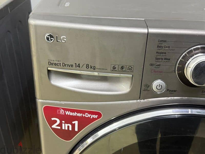 14/8 kg washing machine for sale 3