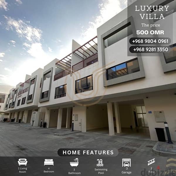 AL HAIL NORTH | BEAUTIFUL 4 BR TOWNHOUSE FOR RENT 0