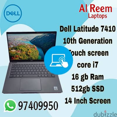 DELL X360 TOUCH SCREEN CORE i7 16GB RAM 512GB SSD 10th GENERATION