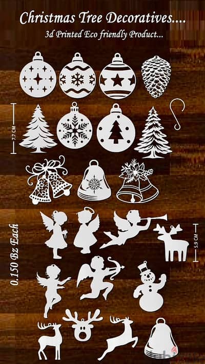 Christmas decorative Ornaments