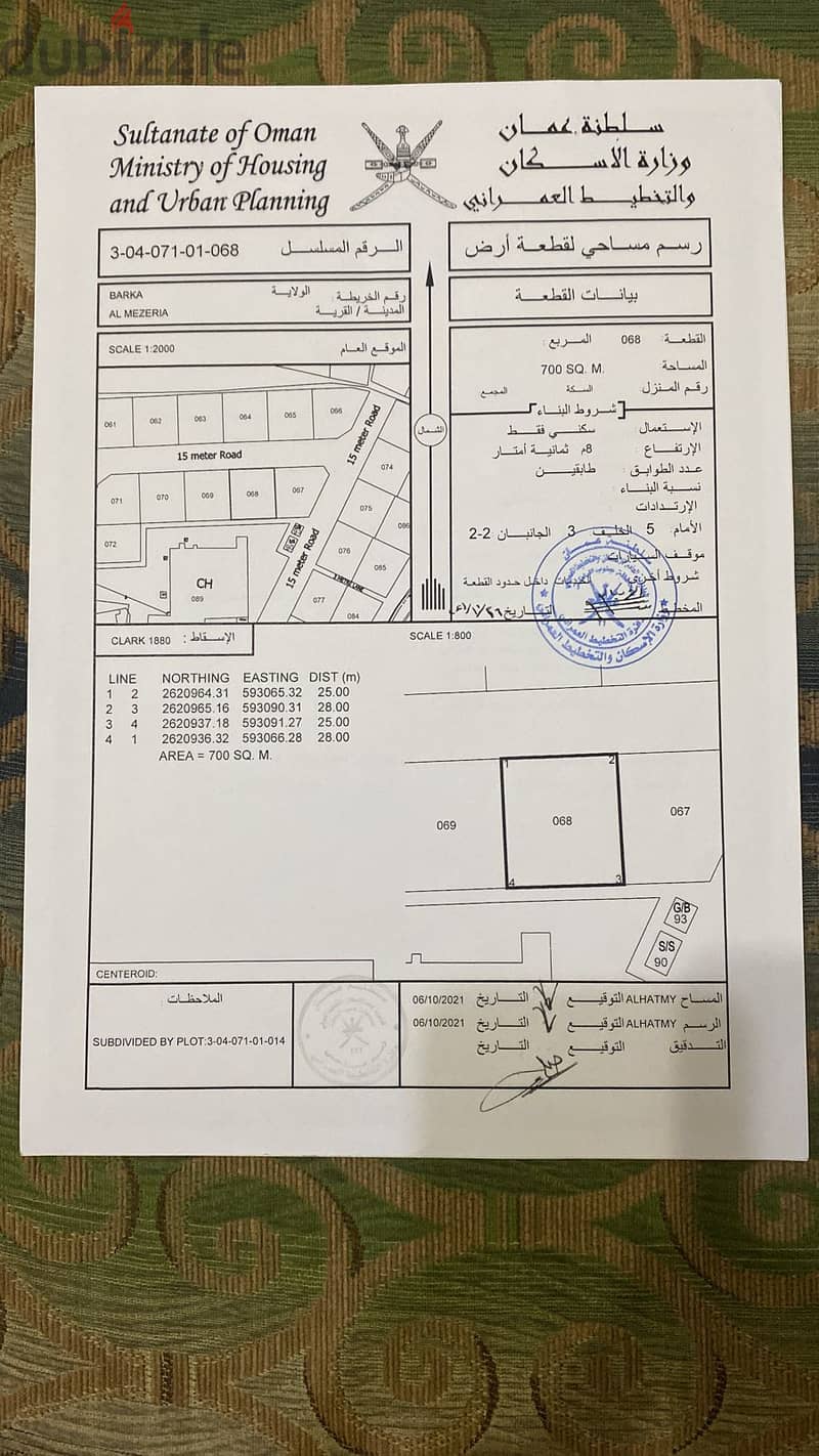 ارض سكنيه قرب الطريق البحري وسطيه مستعجل 0