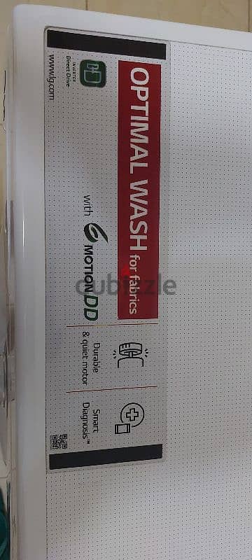 LG inverter direct drive 8kg washing machine like new,under warrenty 1