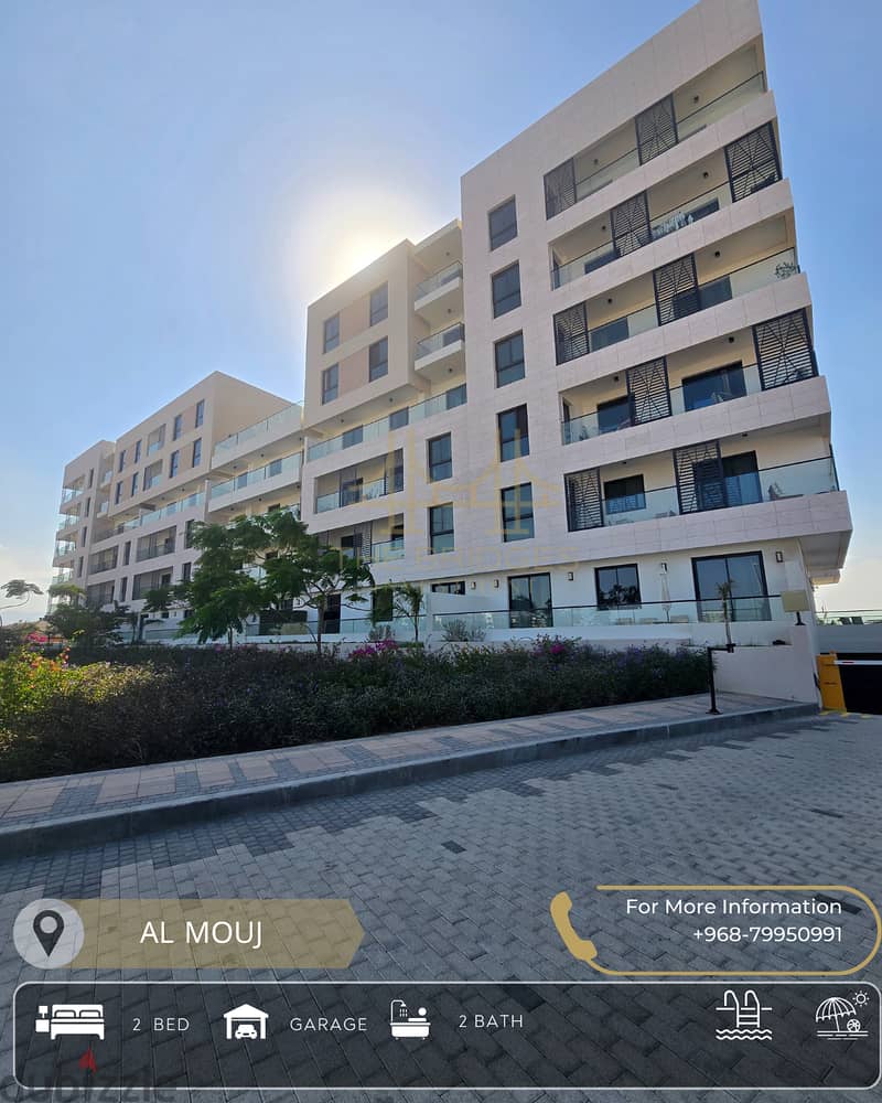 SEA VIEW APARTMENT IN Al MOUJ 0