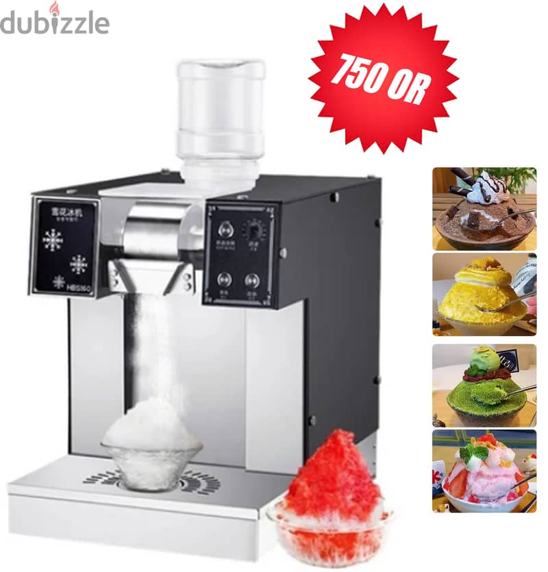 Slush | Ice Cream | Korean Ice Flake Machine | Fridge | Catering 2