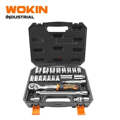 22PCS 1/2″ DRIVE SOCKET SET