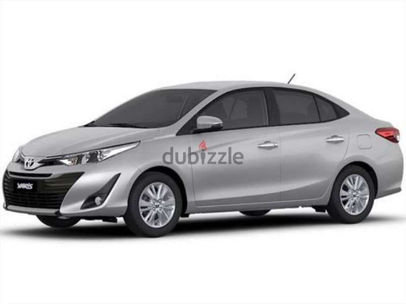 Toyota Yaris for rent daily weekly and monthly basis 1