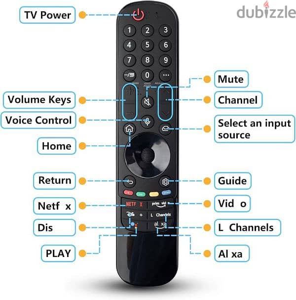 LG smart universal tv remote control 0