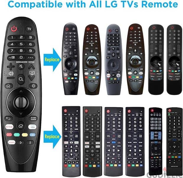 LG smart universal tv remote control 1