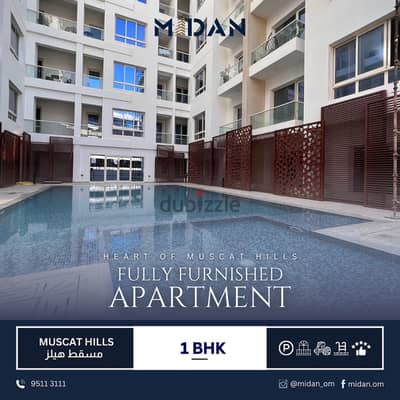 MUSCAT HILLS | FULLY FURNISHED 1 BR APARTMENT