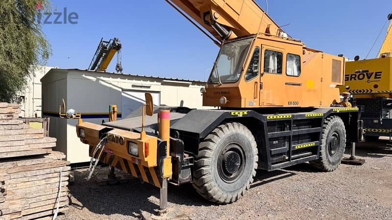 50 Ton Rough Terrain(4X4) Crane KATO 1