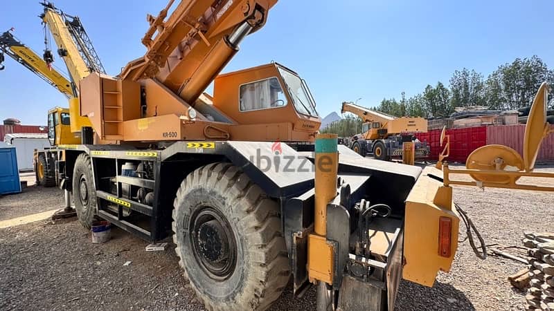 50 Ton Rough Terrain(4X4) Crane KATO 3