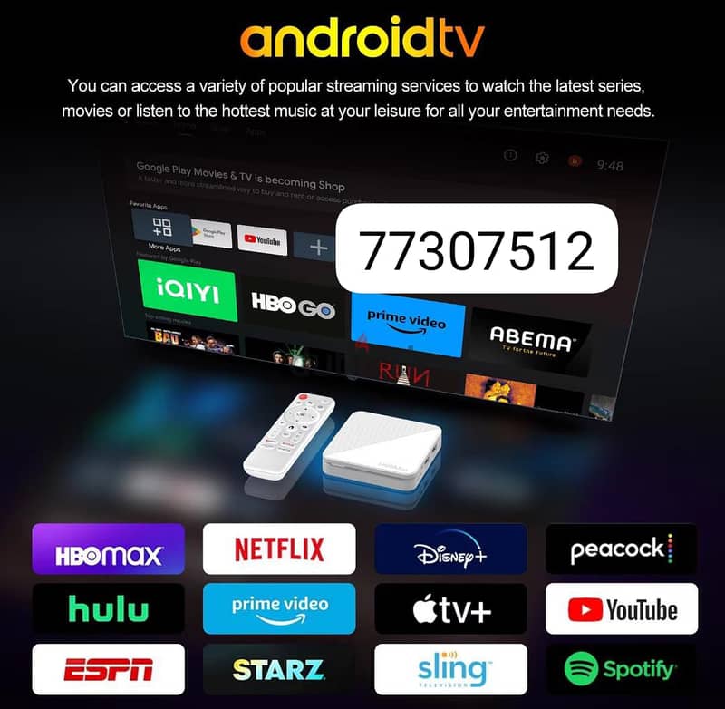 Best Tv Box with one Year Ip_Tv subscription 0