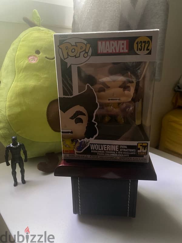 funko pop wolverine (50 year’s anniversary edition) bobble head figure 0