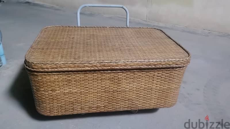 rattan storage chest 2