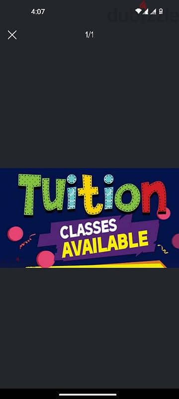 Tuition started for all classes (from 5th to +2)