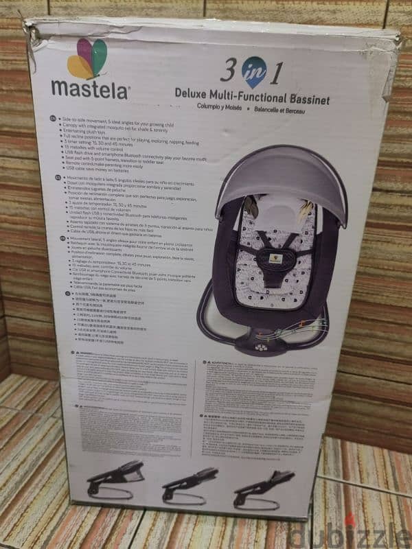 Mastela baby swing 3 in 1 1