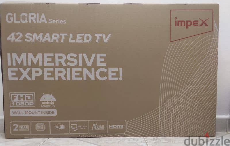 Brand New Android smart TV 42" 0