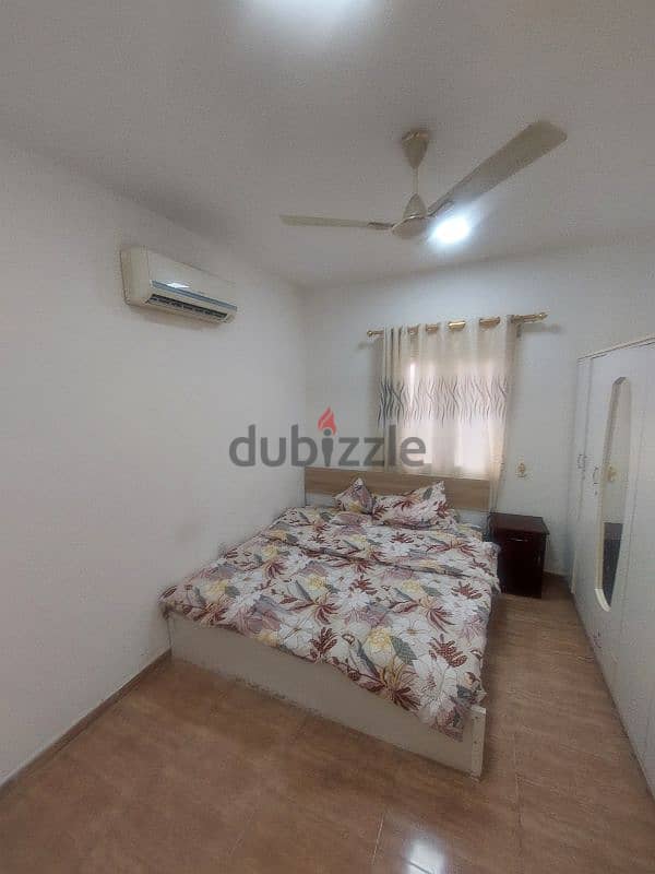 flat 2bhk in elkhwair with all furniture with all bills 3