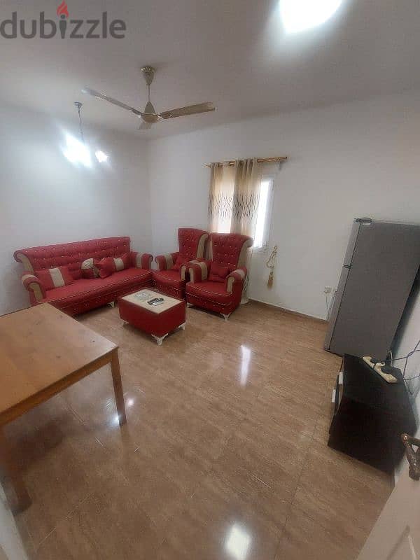 flat 2bhk in elkhwair with all furniture with all bills 5