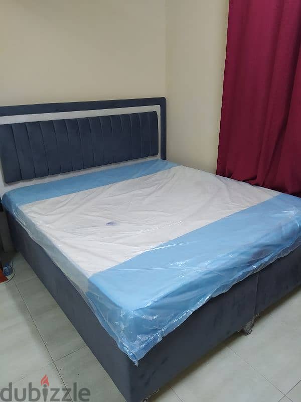 queen size bed for sell contact no:78380674 3