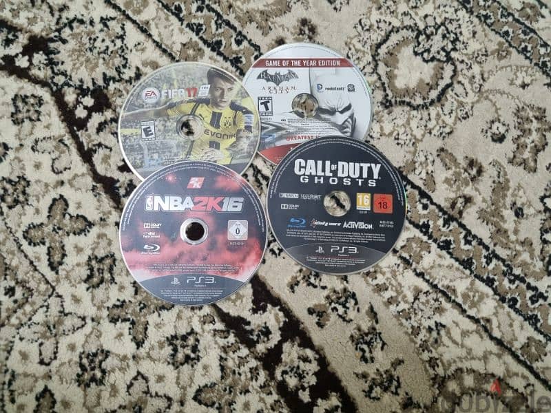 ps3 with 4 games 1