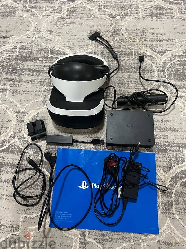 PlayStation Vr for ps4 and ps5 with controllers and controller charger 0