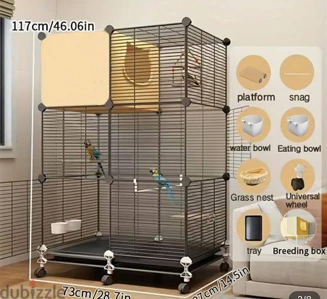 Love bird Cage 0