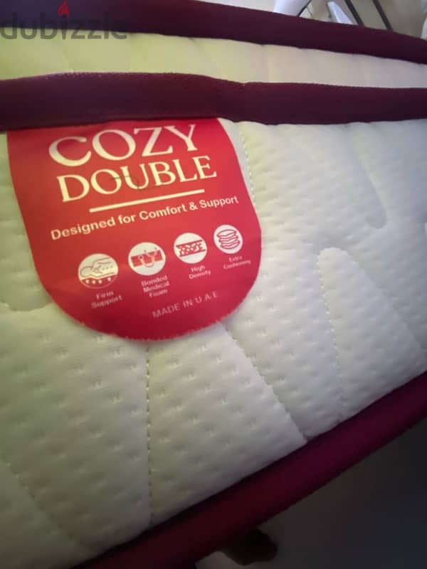 Queensize Mattress 150*200 include bedframe 1