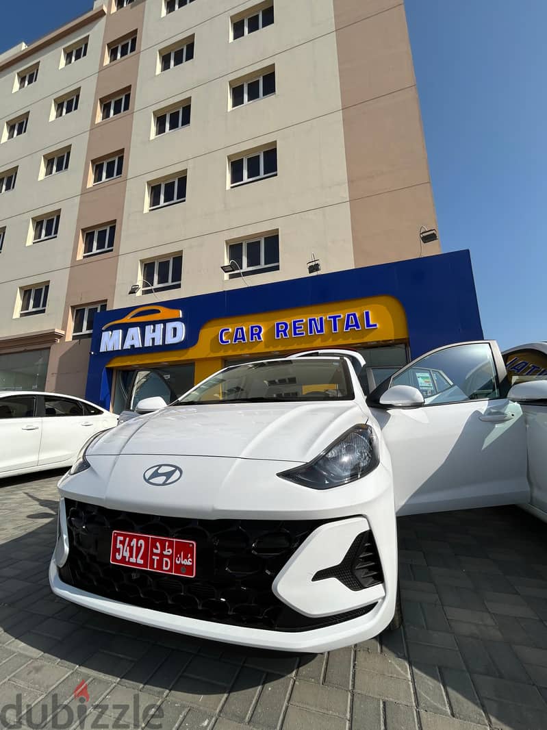 hyundai i 10 2025 full option for daily > weekly and monthly rent 0