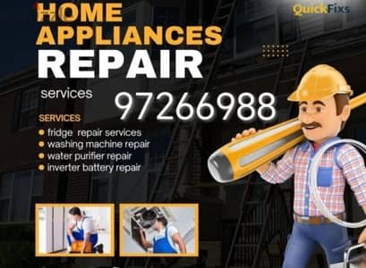 WASHING MACHINE AND REFRIGERATOR REPAIRING SERVICE