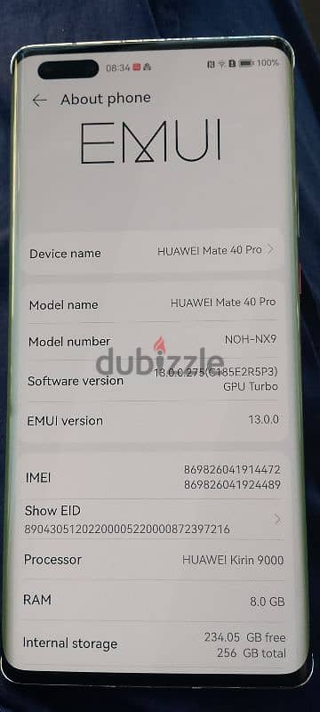 Huawei mate 40pro 256gb 3