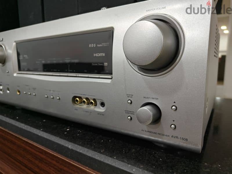 Denon Amplifier with Yamaha home theater 6