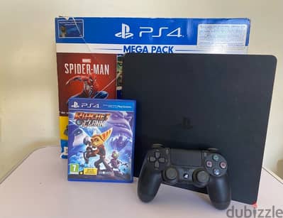 ps4 slim 500Gb 1 joytsik 1 Game