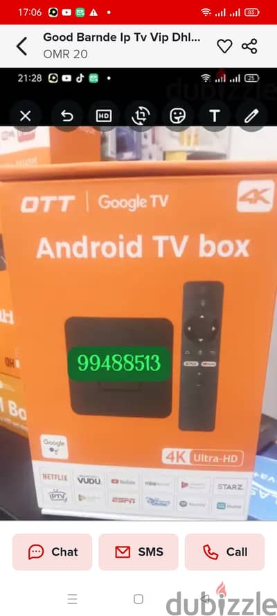 new WiFi android TV box all world contery live TV channel one year