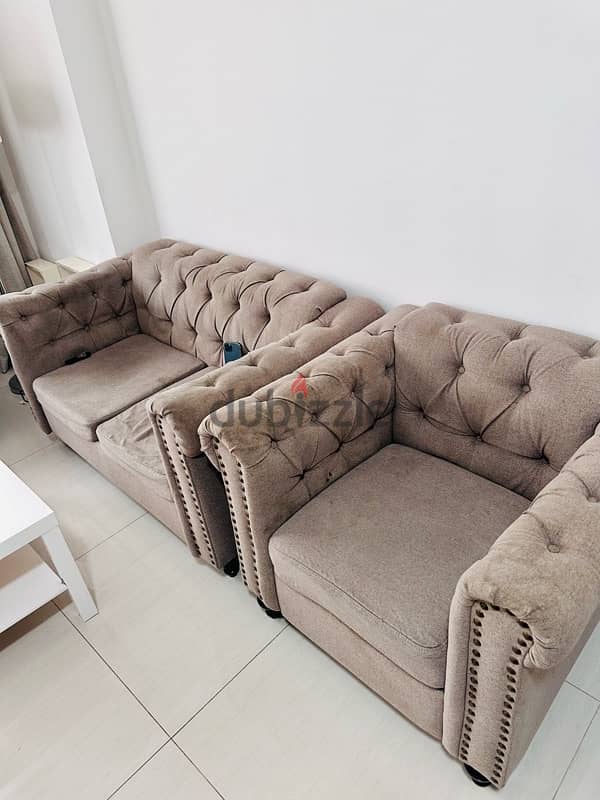 Sofa set for sale 2+1+1 1