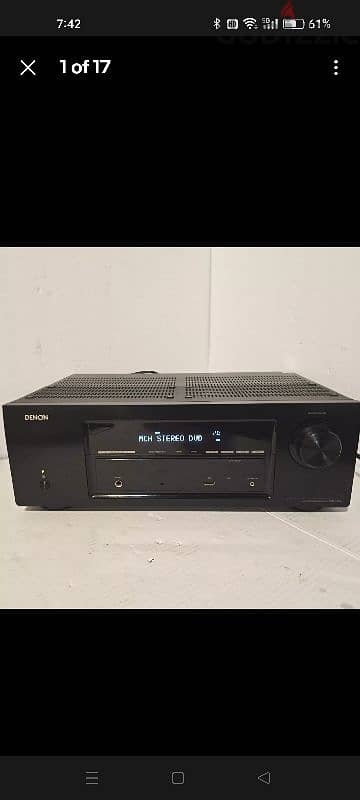 Vintage DEN0N AVR 1513 with remote 1