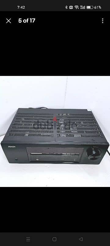 Vintage DEN0N AVR 1513 with remote 4