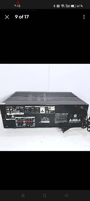 Vintage DEN0N AVR 1513 with remote 6