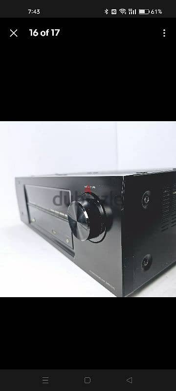 Vintage DEN0N AVR 1513 with remote 12