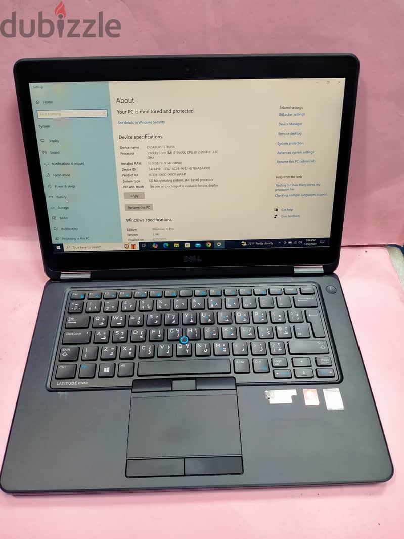 2GB NVIDIA GRAPHICS CORE i7 16GB RAM 512GB SSD 14-INCH SCREEN WINDOWS 1