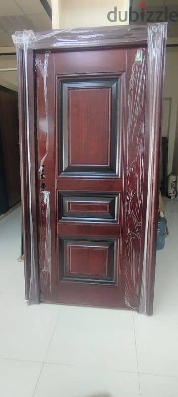 STEEL DOOR ALLUMINUM TUFF N GLASS CHINA LOCK WOODEN DOOR  ALL MANTAIN 0